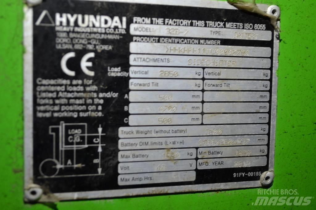 Hyundai 32 B-7 Stivuitor electric