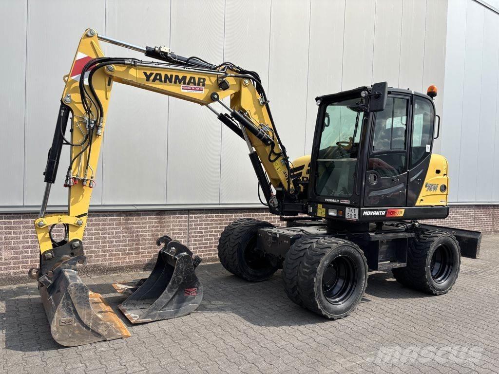 Yanmar B75W Excavatoare cu roti
