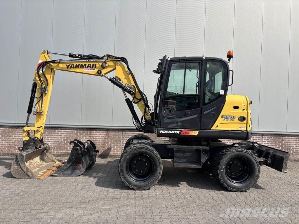 Yanmar B75W Excavatoare cu roti