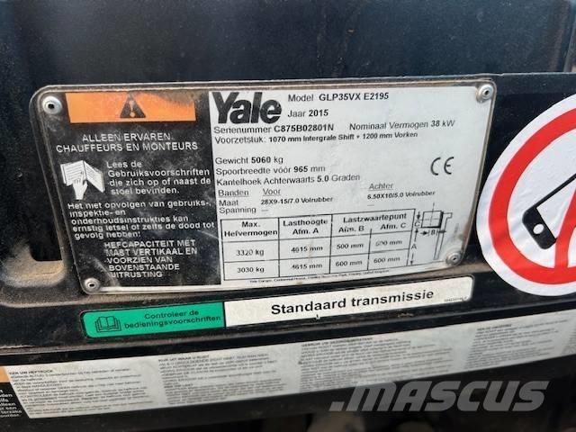 Yale GLP 35 VX | 2015 Stivuitor GPL