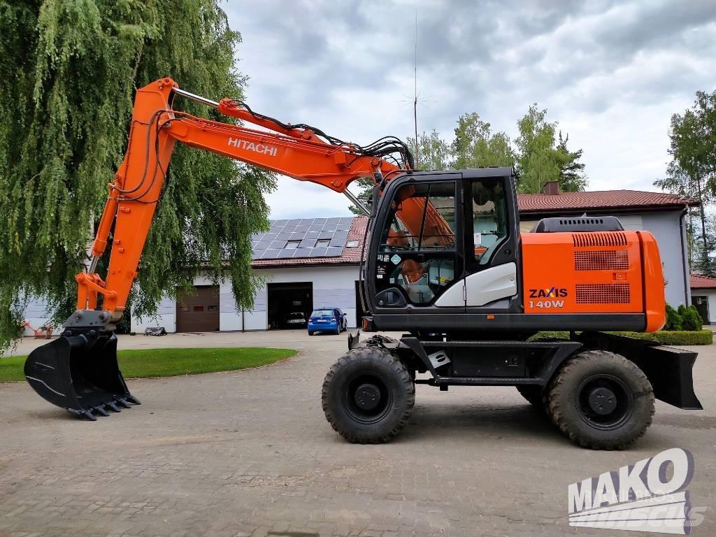 Hitachi ZX 140 W-5 Excavatoare cu roti