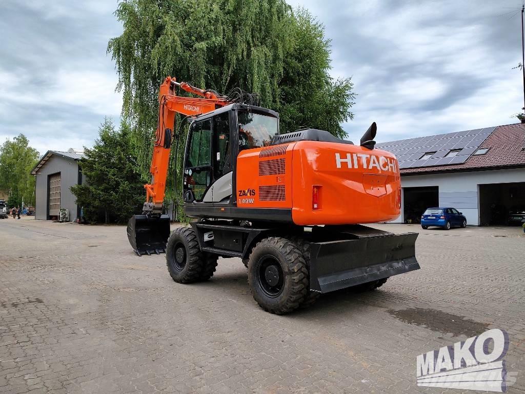 Hitachi ZX 140 W-5 Excavatoare cu roti