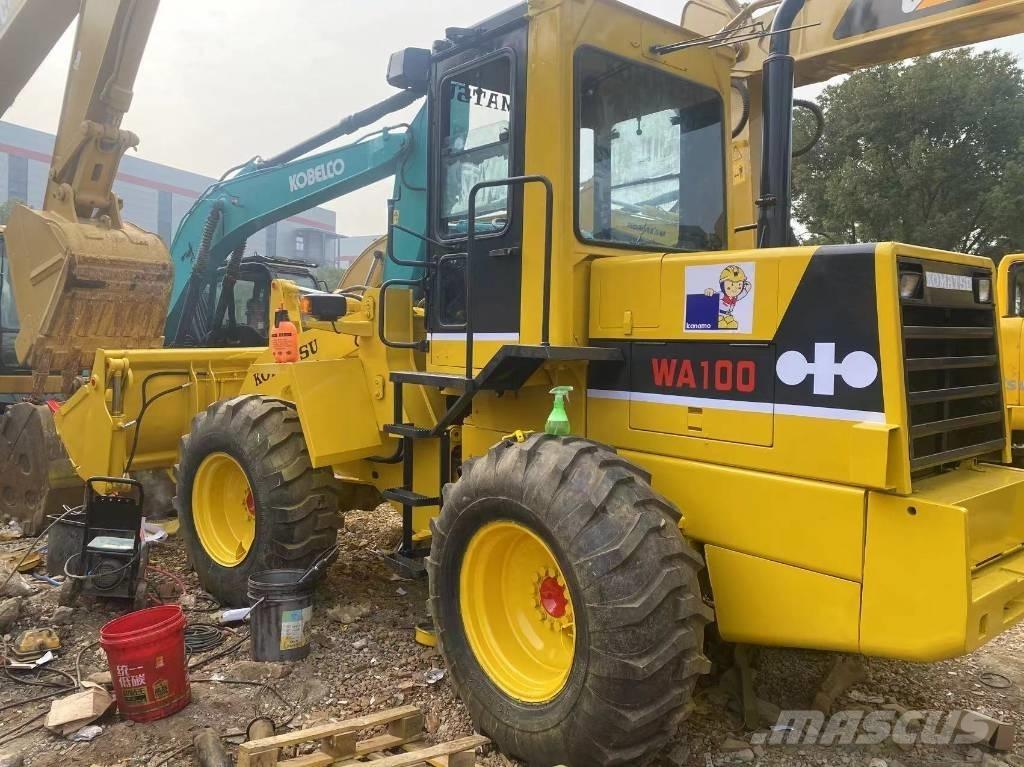 Komatsu wa100-1 Incarcator pe pneuri