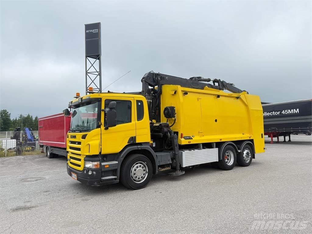 Scania P380 6x2*4 Camioane cu macara