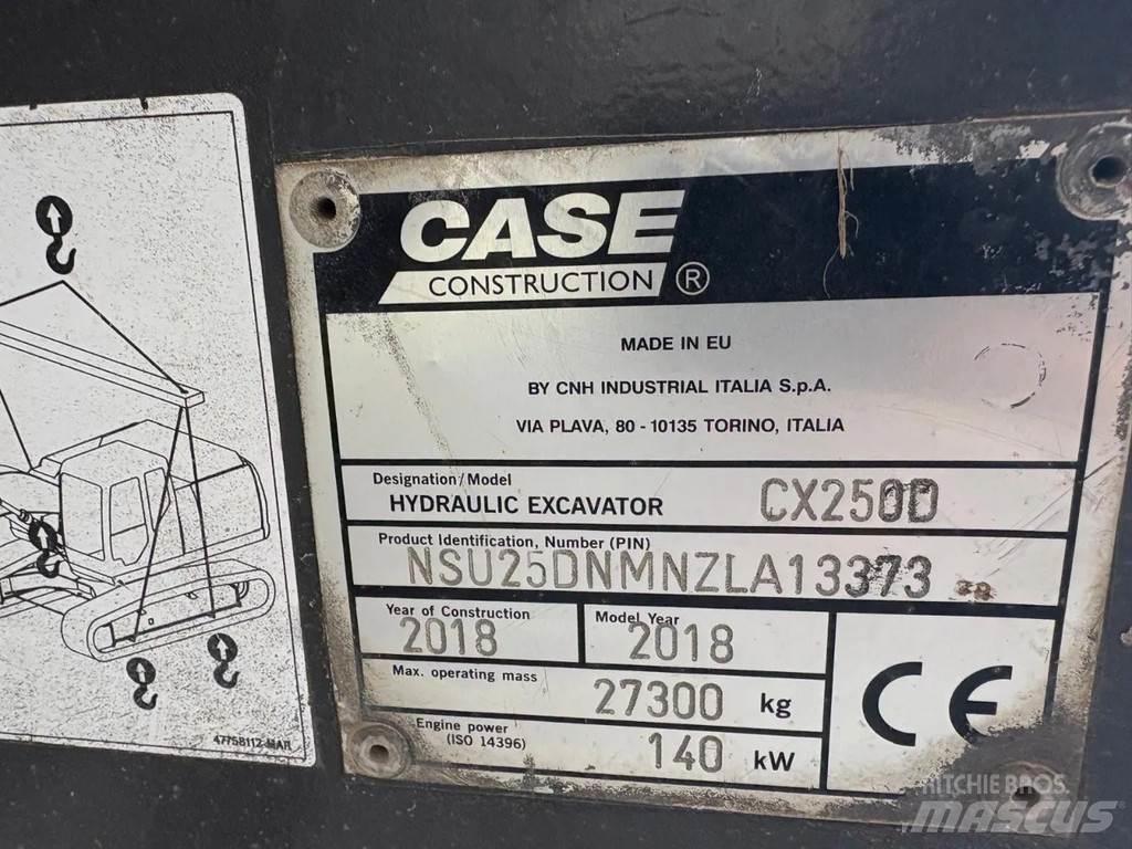 CASE CX250D Excavatoare pe șenile
