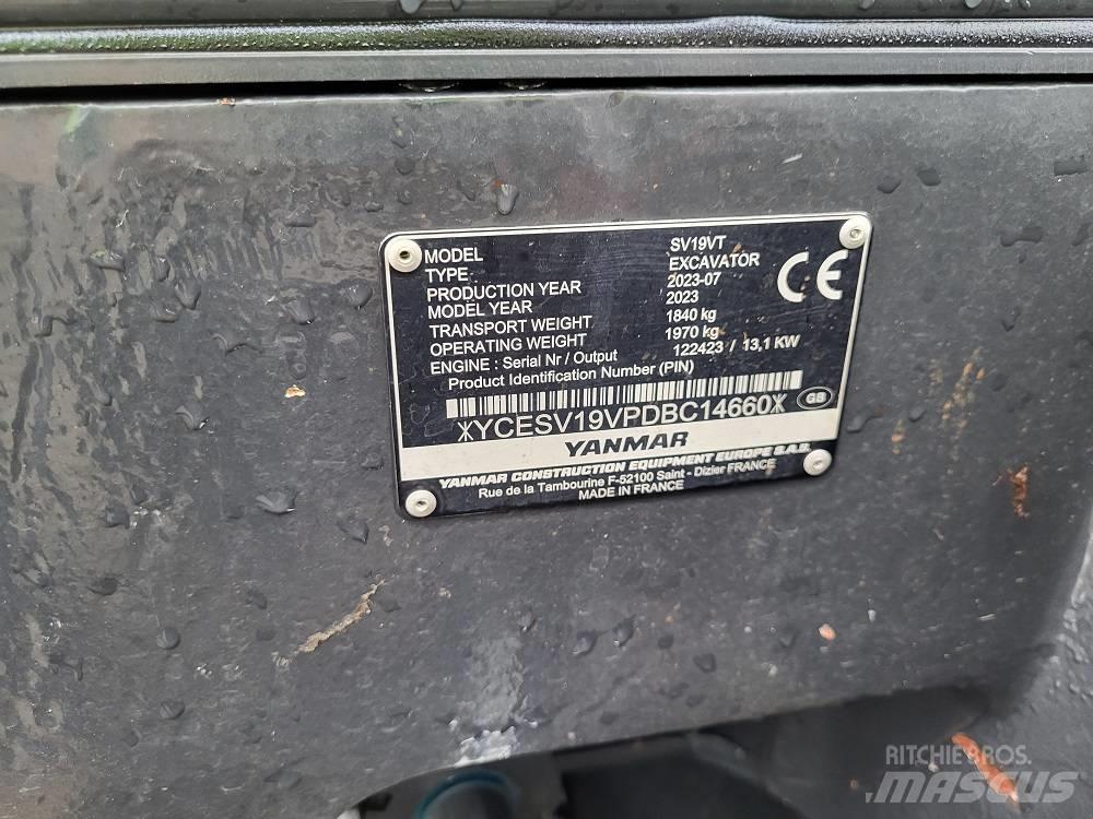 Yanmar SV 19 VT Mini excavatoare < 7t
