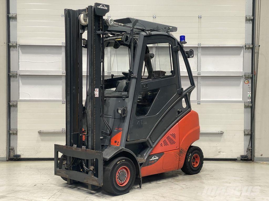 Linde H35D-02 Stivuitor diesel