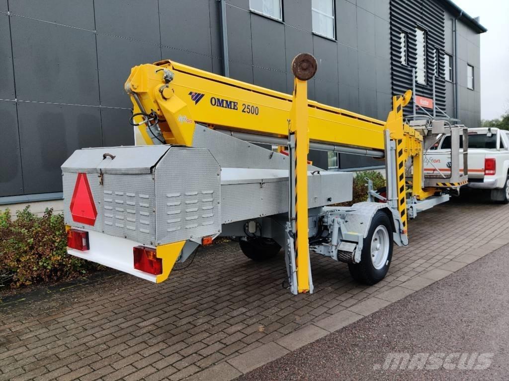 Omme 2500 EBDZ Platforme aeriene montate pe remorca