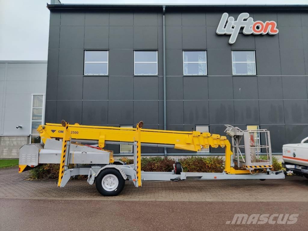 Omme 2500 EBDZ Platforme aeriene montate pe remorca