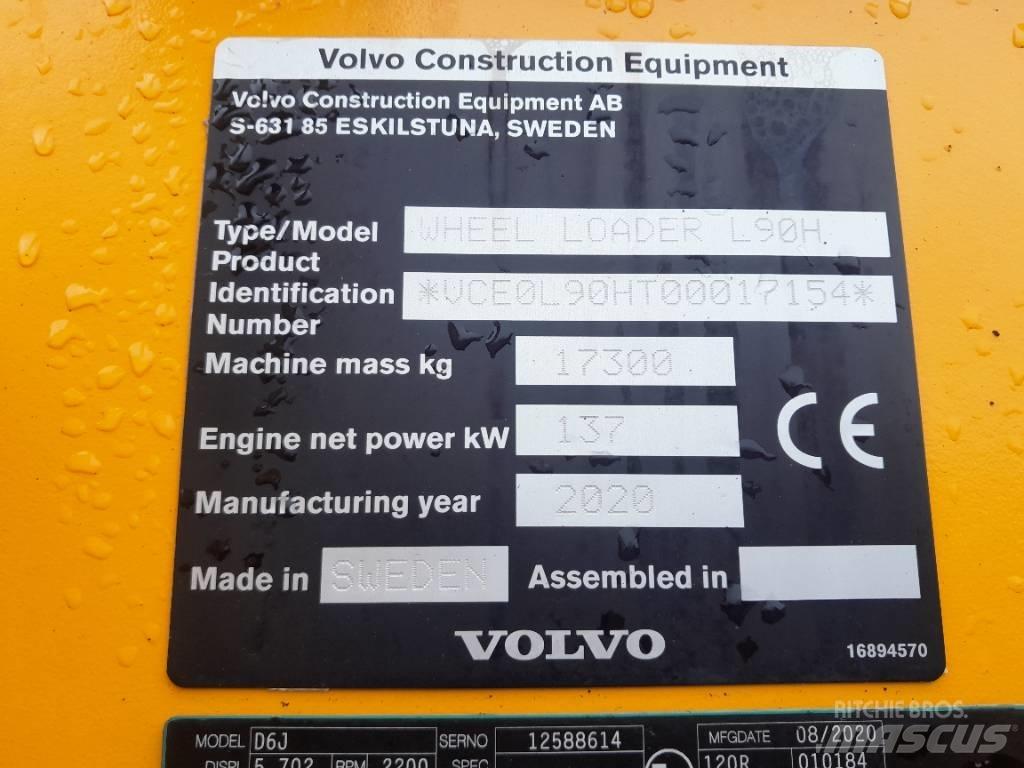 Volvo L 90 H Incarcator pe pneuri