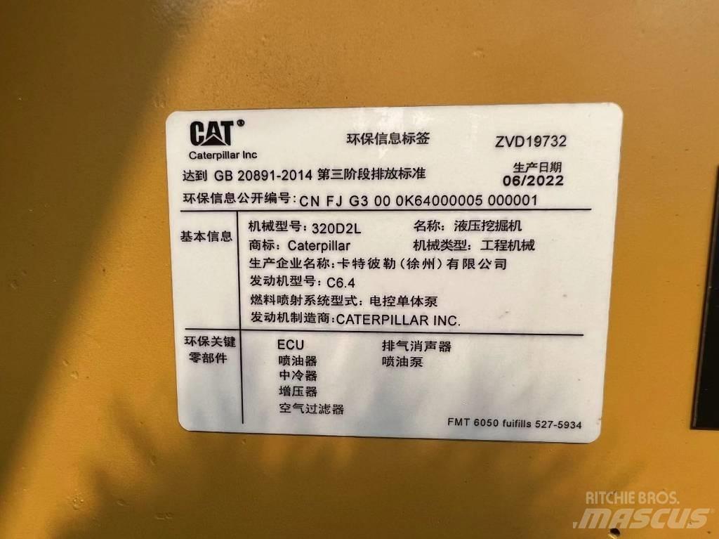 CAT 320 D Excavatoare pe șenile
