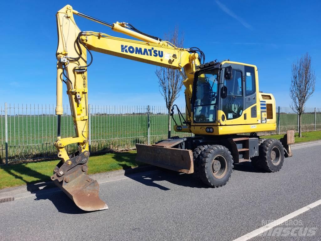Komatsu PW148-10 Excavatoare cu roti