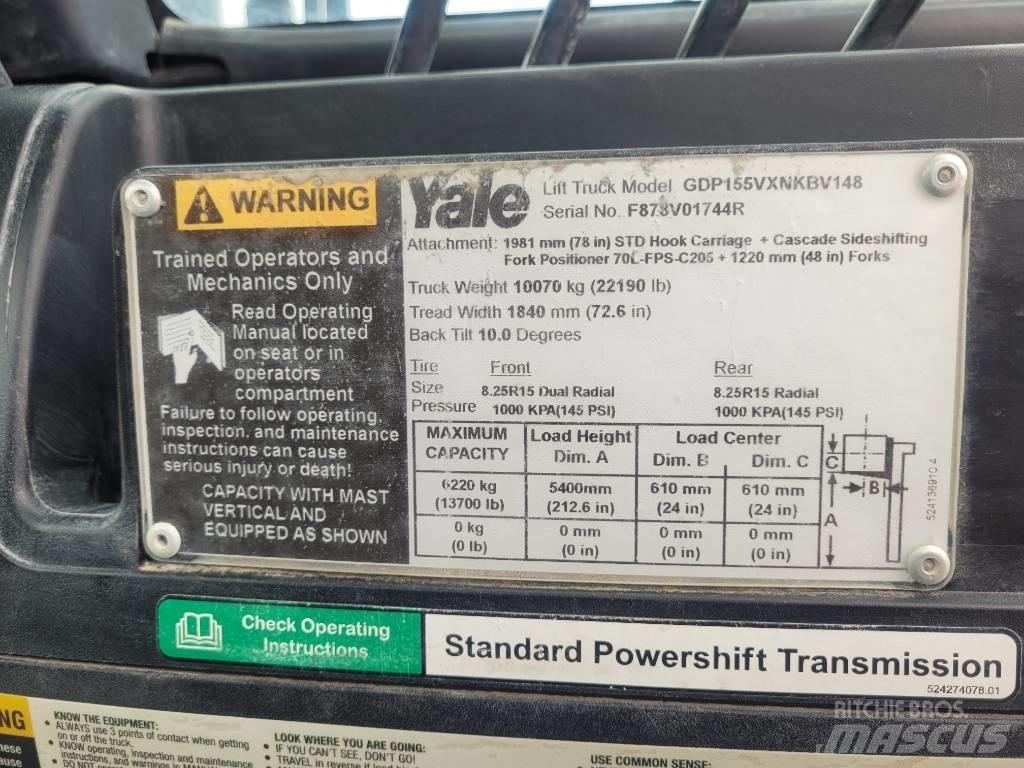 Yale GDP155VXNKBV148 Strivuitoare-altele