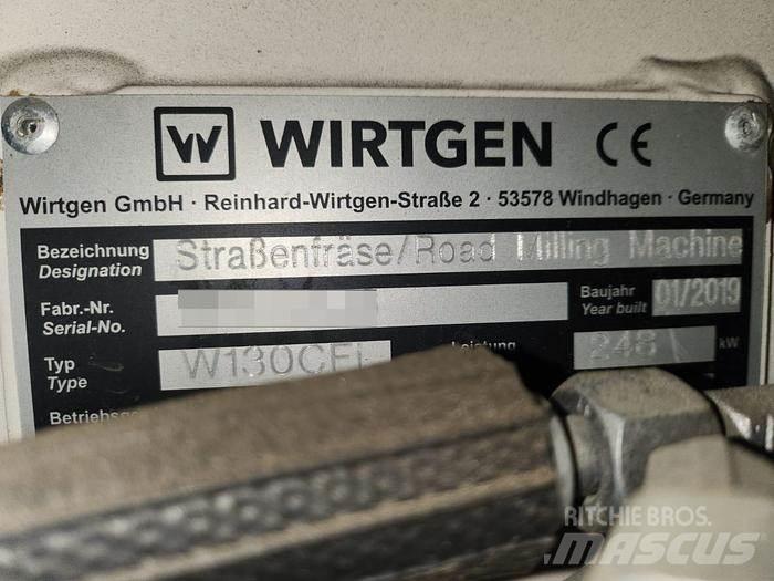 Wirtgen W130CFi Utilaje pentru beton si piatra