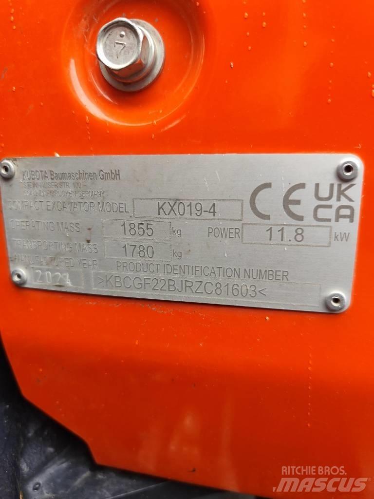 Kubota KX 019-4 Mini excavatoare < 7t