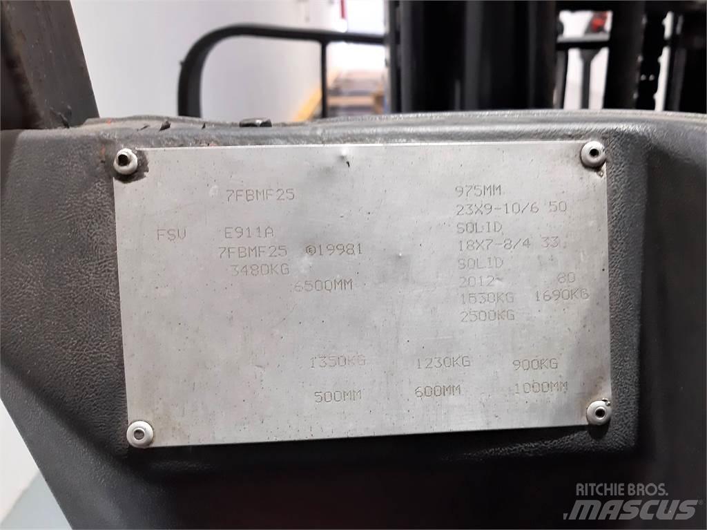Toyota 7FBMF25 Stivuitor electric