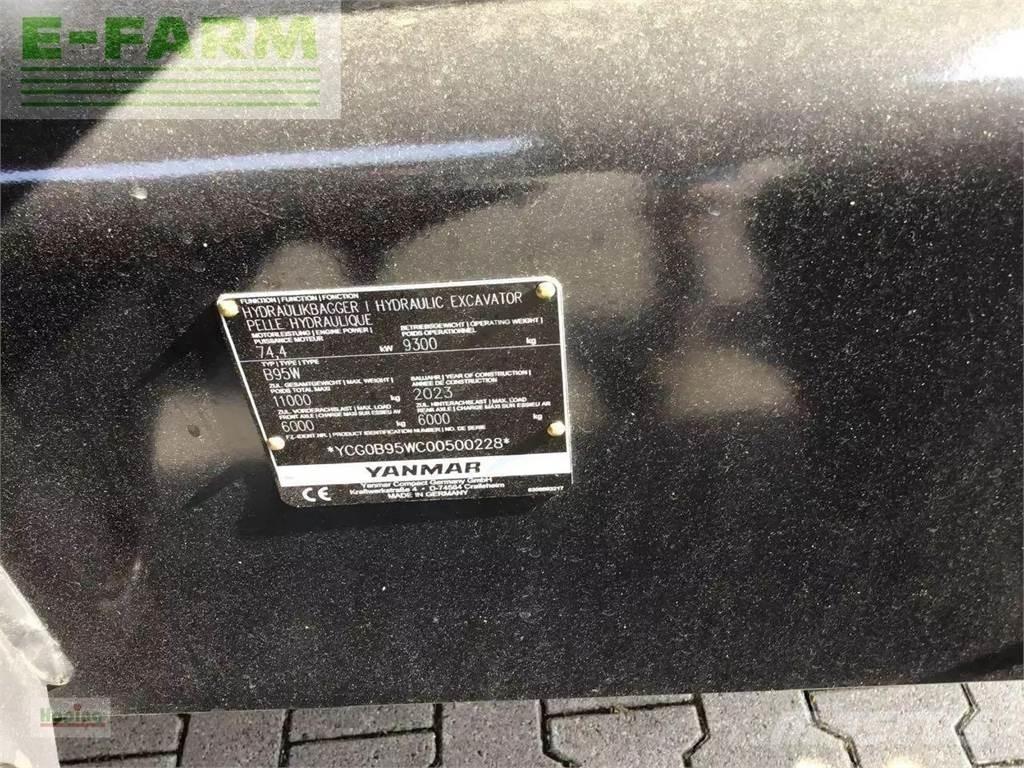 Yanmar b95w/5 Excavatoare cu roti