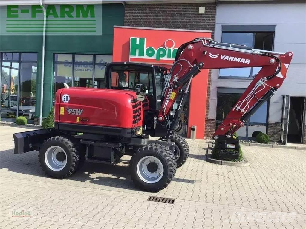 Yanmar b95w/5 Excavatoare cu roti