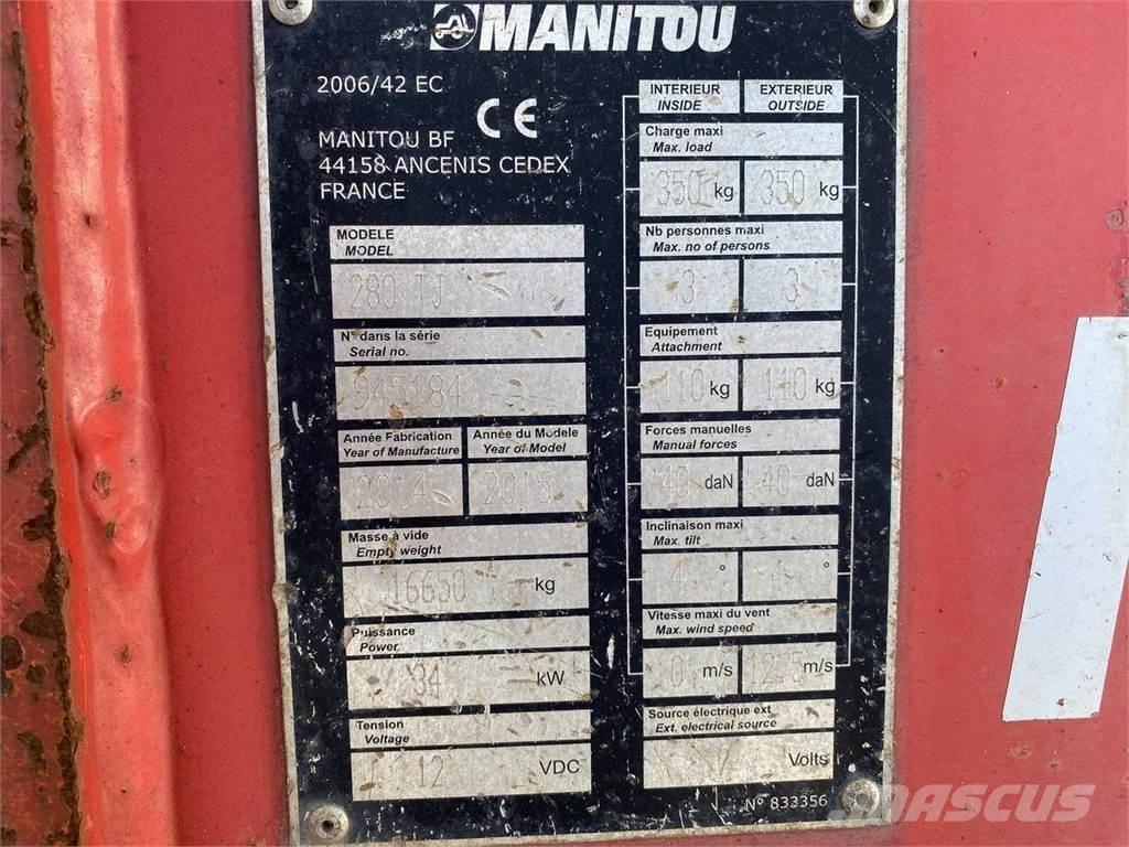 Manitou 280TJ Nacele cu brat articulat