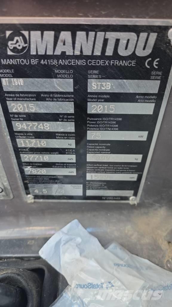 Manitou MT 1840 Utilaje construcții - Altele