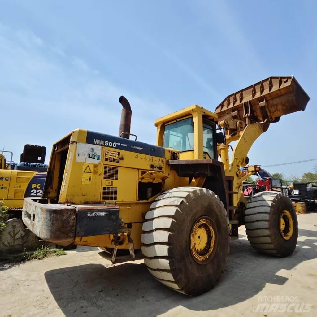 Komatsu WA 500 Incarcator pe pneuri