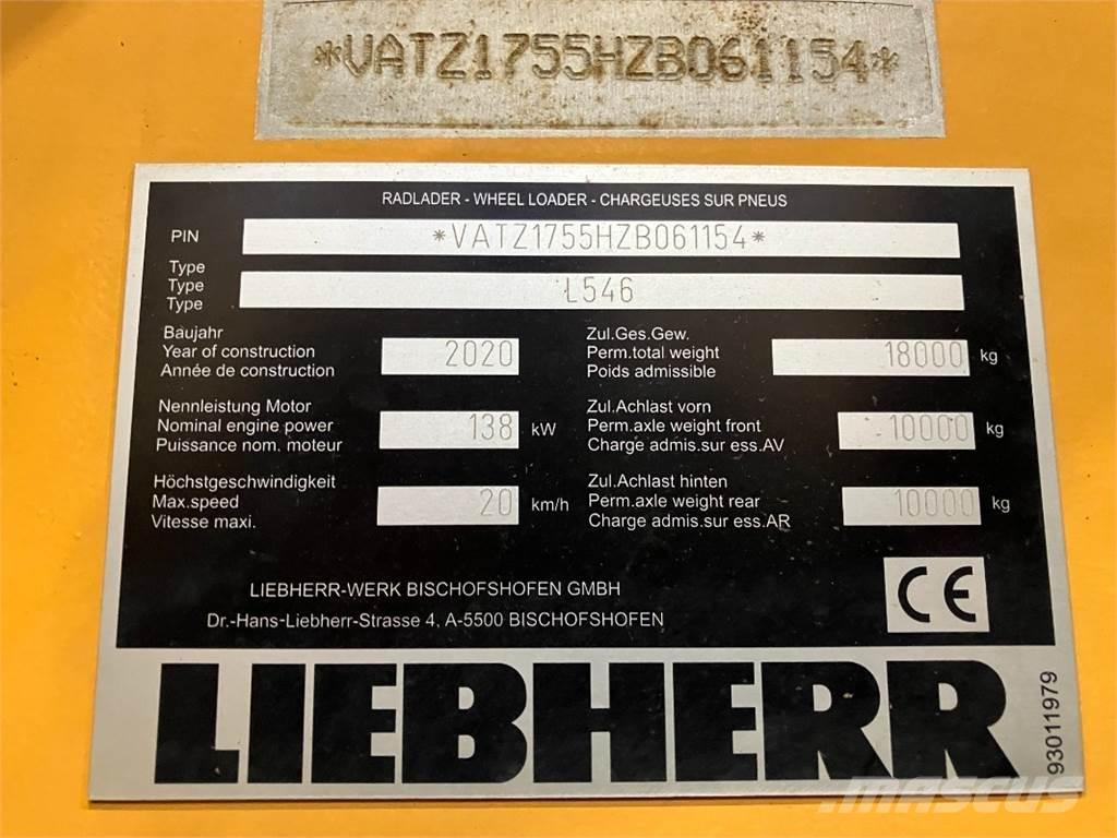Liebherr L546 Incarcator pe pneuri