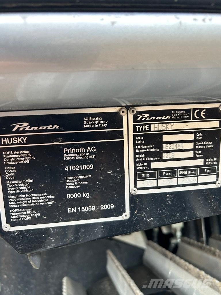 Prinoth Husky Utilaje deszapezire