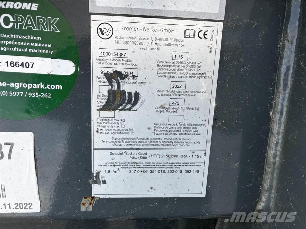 Kramer 2150 mm Accesorii încarcatoare frontale