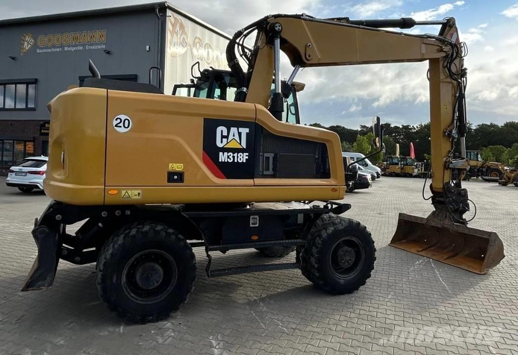 CAT M 318 F Excavatoare cu roti