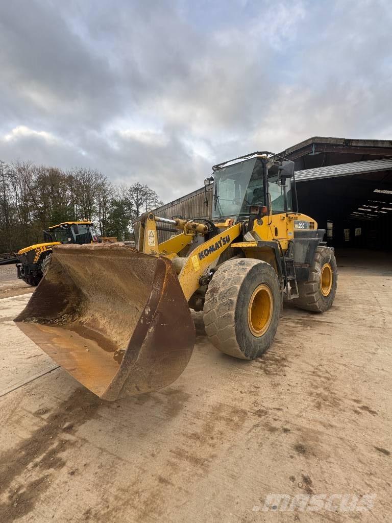 Komatsu WA 200-5 Incarcator pe pneuri