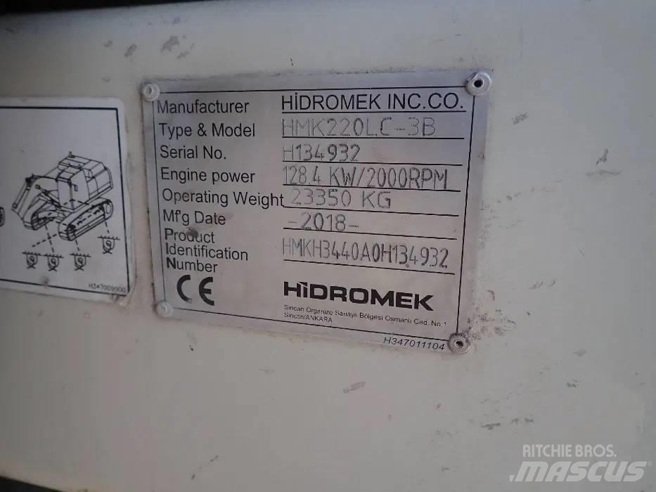 Hidromek HMK 220LC Excavatoare pe șenile
