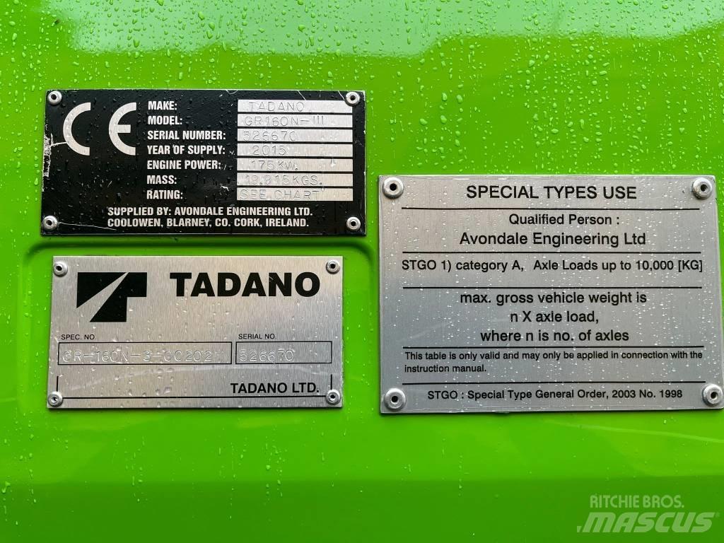 Tadano GR 160 n3 Macara teren accidentat