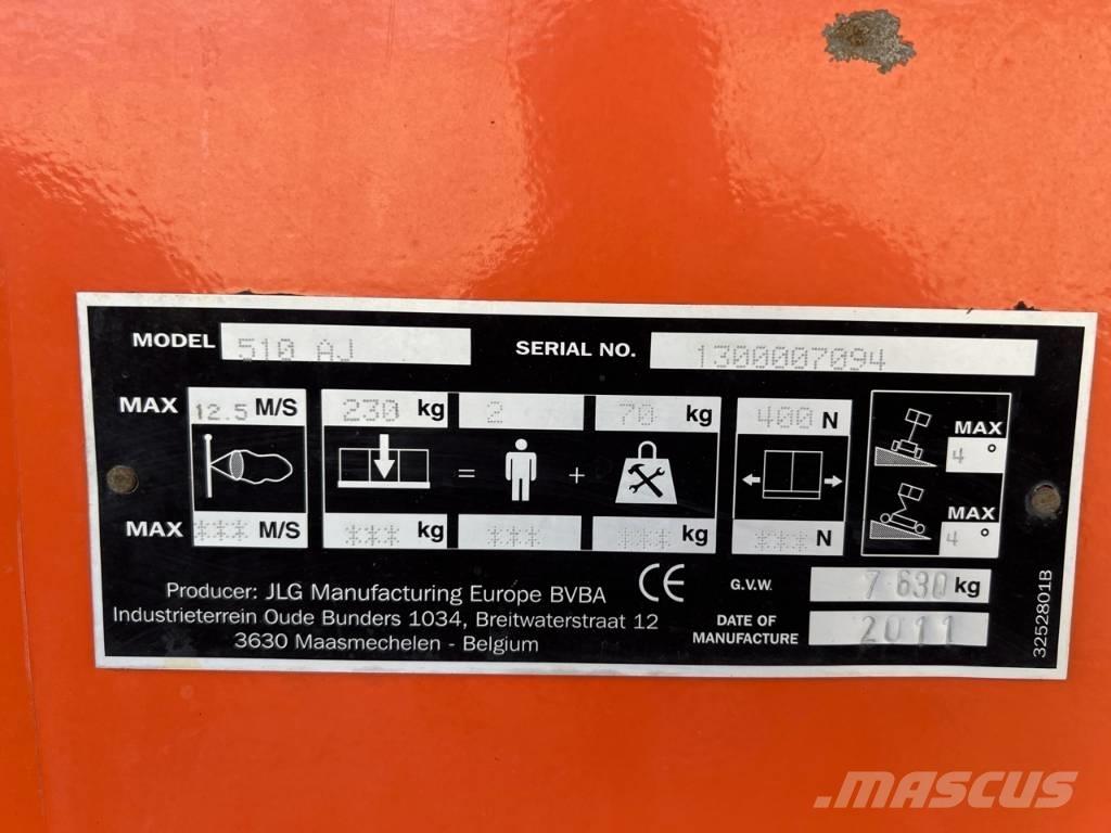 JLG 510 AJ Nacele cu brat articulat