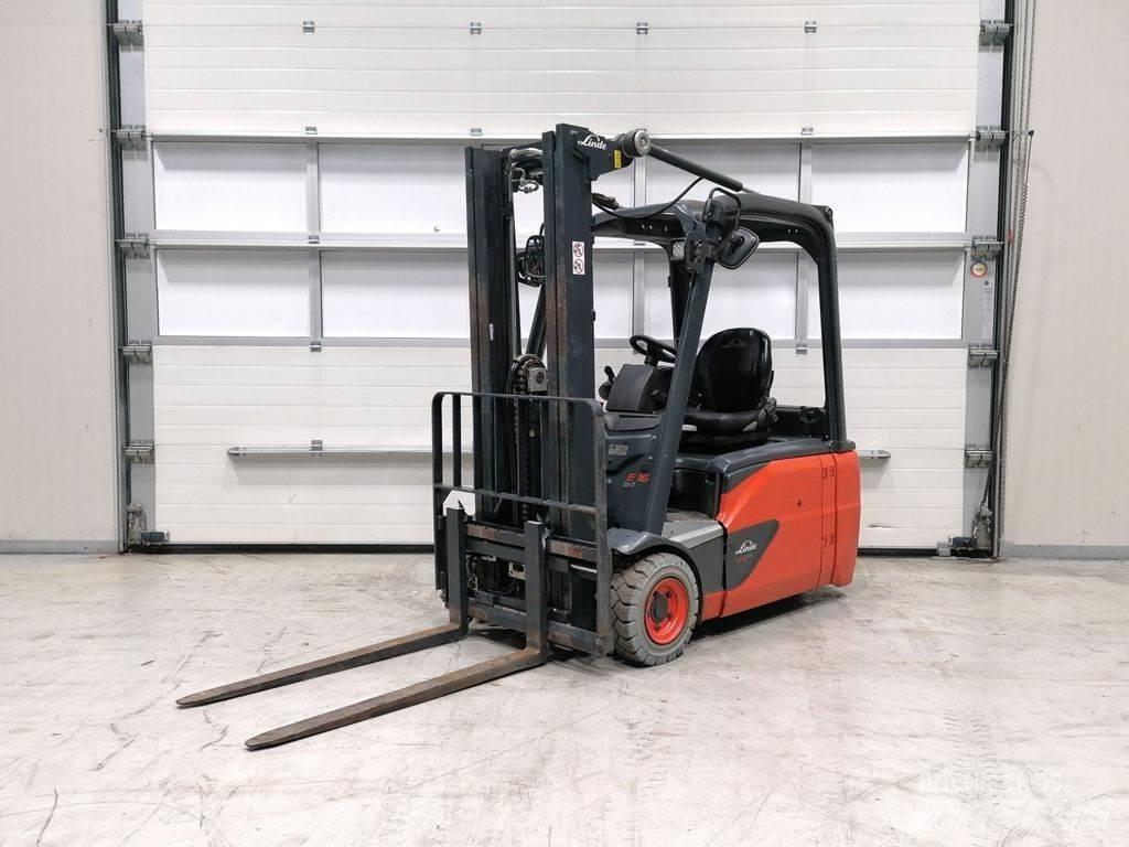 Linde E16L-02 Stivuitor electric