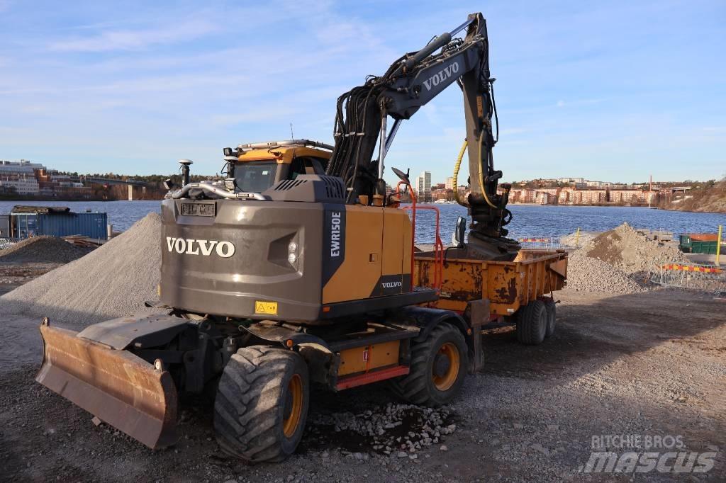 Volvo EWR 150 E Excavatoare cu roti