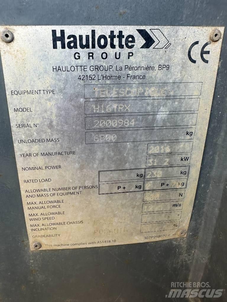 Haulotte H 16 TPX Nacele cu brat telescopic