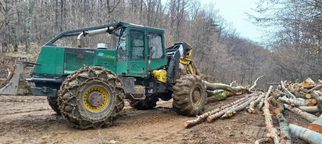 Timberjack 360 Utilaje de manevrarea a bustenilor