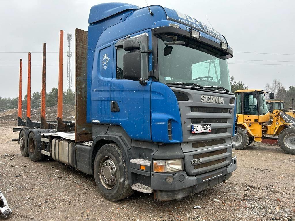 Scania R 420 Camion pentru lemne