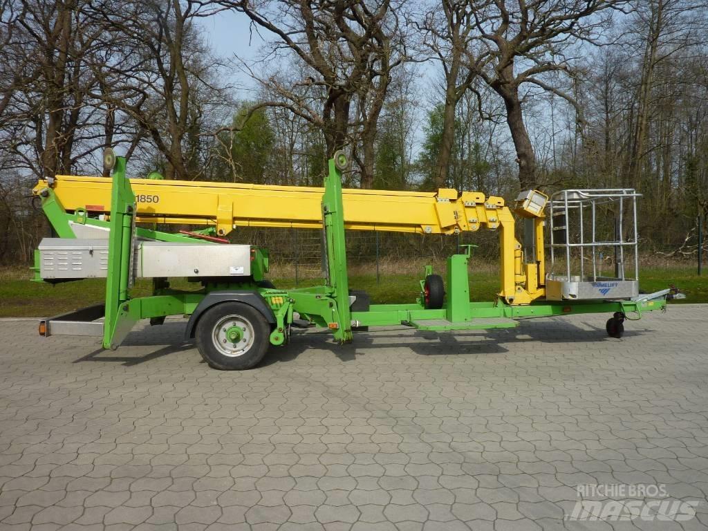 Omme 1850 EB Platforme aeriene montate pe remorca
