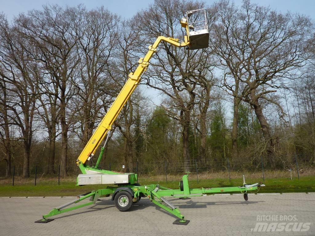 Omme 1850 EB Platforme aeriene montate pe remorca