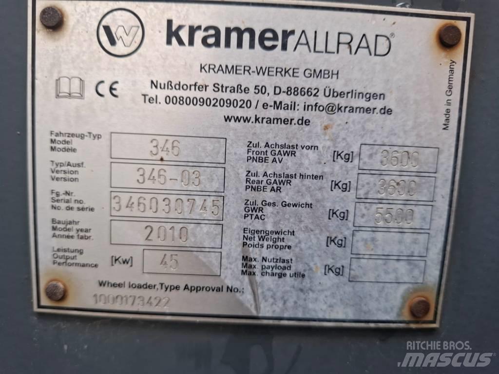 Kramer 750 Incarcator pe pneuri