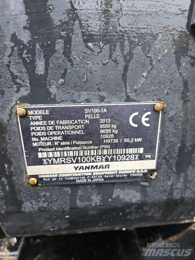 Yanmar SV 100-1A Excavatoare 7t - 12t