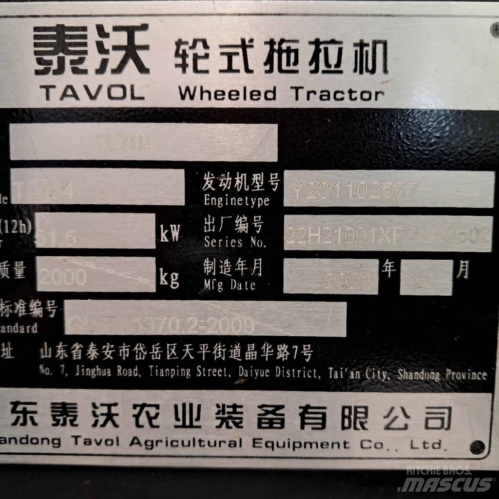  Tavol TL704 Tractoare