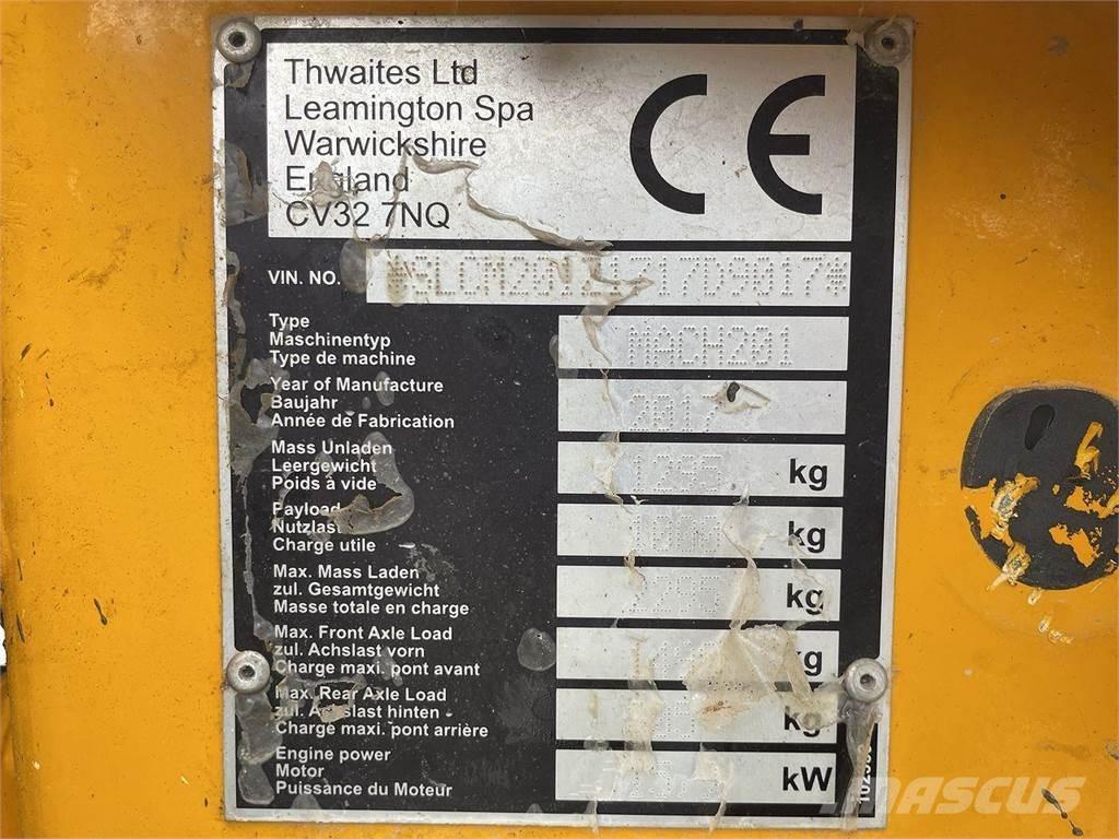 Thwaites 1 ton Minitractor de teren