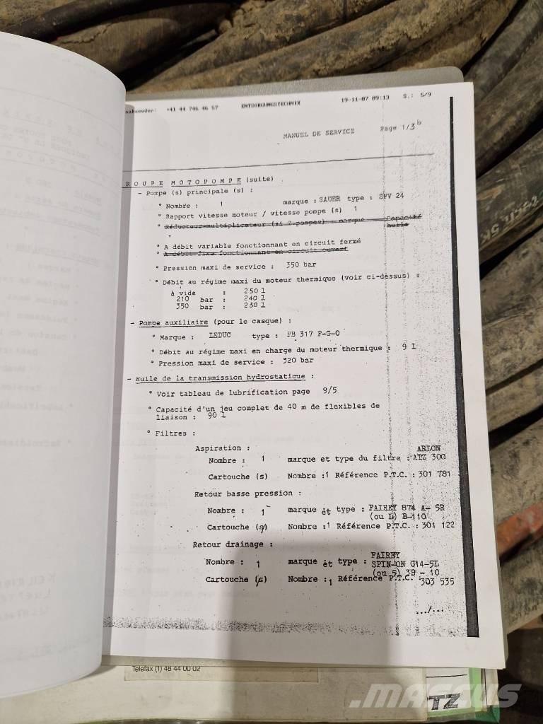 PTC 2313 Ciocane hidraulice batut piloni