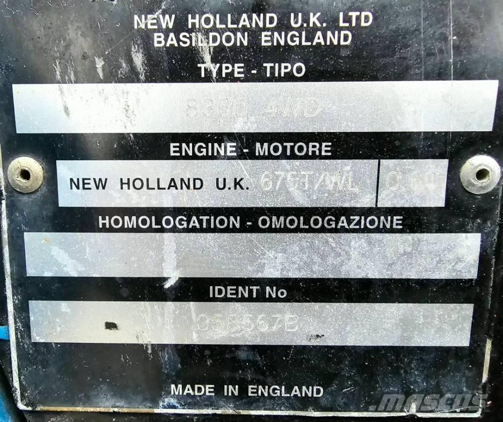 New Holland 8360 DT Tractoare