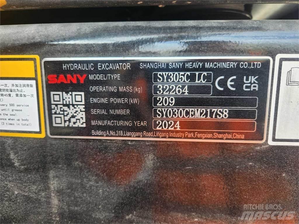 Sany SY305C Excavatoare pe șenile
