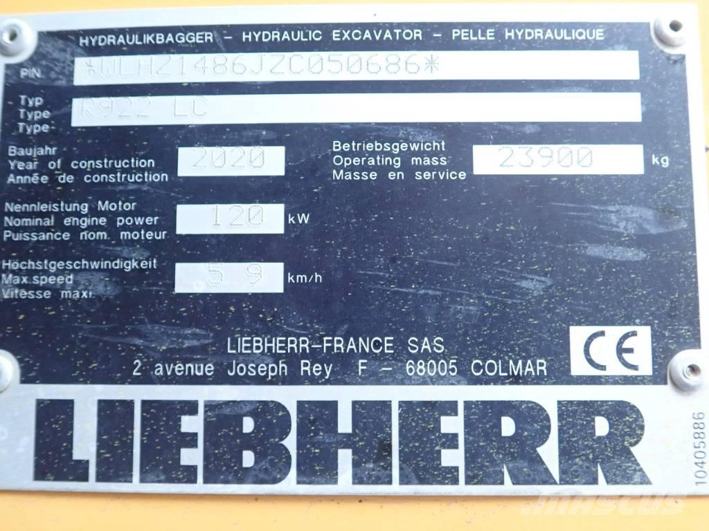 Liebherr R 922 LC Excavatoare pe șenile
