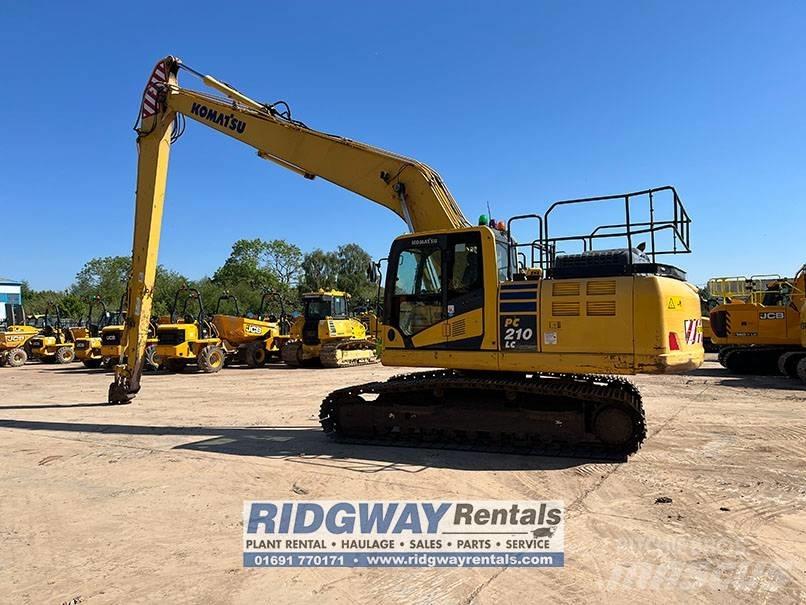Komatsu PC 210 LC Excavatoare cu brat lung