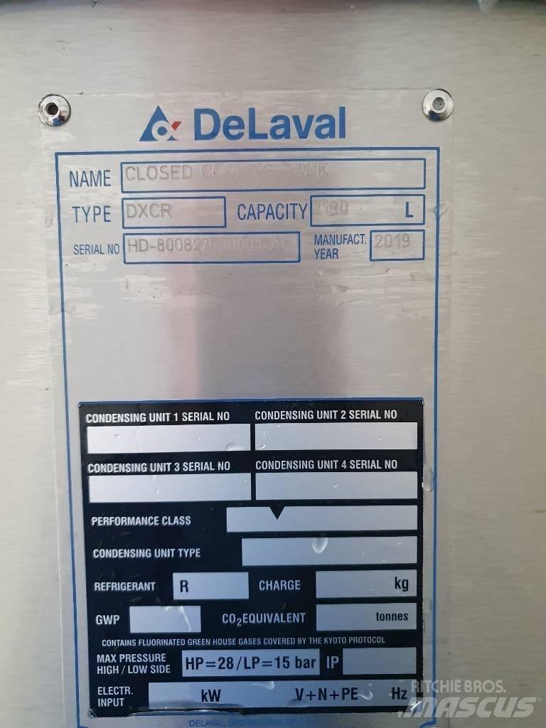 Delaval DXCR1100 Echipamente pentru stocat lapte